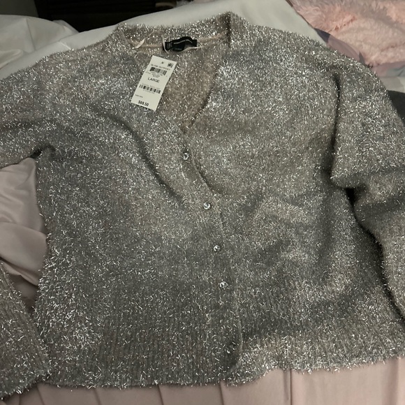 INC International Concepts Sweaters Nwt Silver Metallic